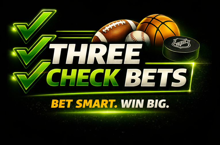 Three Check Bets logo